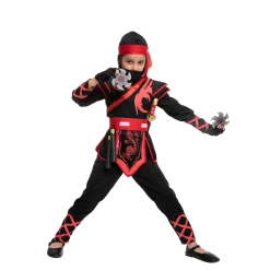Spooktacular Creations Red Ninja Costume For Girls Cosplay - Child Child Costumes 16 Spooktacular Creations Red Ninja Costume For Girls Cosplay - Child Child Costumes