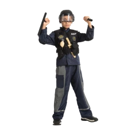 Spooktacular Creations Classic Costumes SWAT Fighter Costume Role Play Cosplay - Child 14 Spooktacular Creations Classic Costumes SWAT Fighter Costume Role Play Cosplay - Child