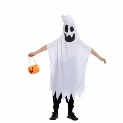 Spooktacular Creations Classic Costumes Ghost Costume With Horn Cosplay- Child 10 Spooktacular Creations Classic Costumes Ghost Costume With Horn Cosplay- Child