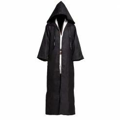 Spooktacular Creations Tunic Hooded Robe Cloak Cosplay Costume For Men's Role Play- Adult Classic Costumes