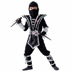 Spooktacular Creations Silver Ninja Costume - Child