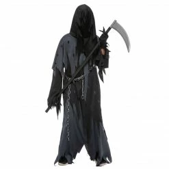 Spooktacular Creations Scary Costumes Grim Reaper Costume For Boys Cosplay- Child