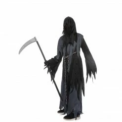 Spooktacular Creations Scary Costumes Grim Reaper Costume For Boys Cosplay- Child