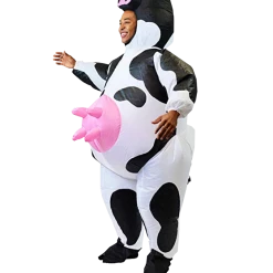 Spooktacular Creations Animal Costumes Inflatable Cow Costume Cosplay - Adult