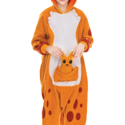Spooktacular Creations Kangaroo Pajamas Onesie - Child Animal Costumes