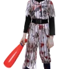 Spooktacular Creations Scary Baseball Player Zombie Costume Cosplay - Child