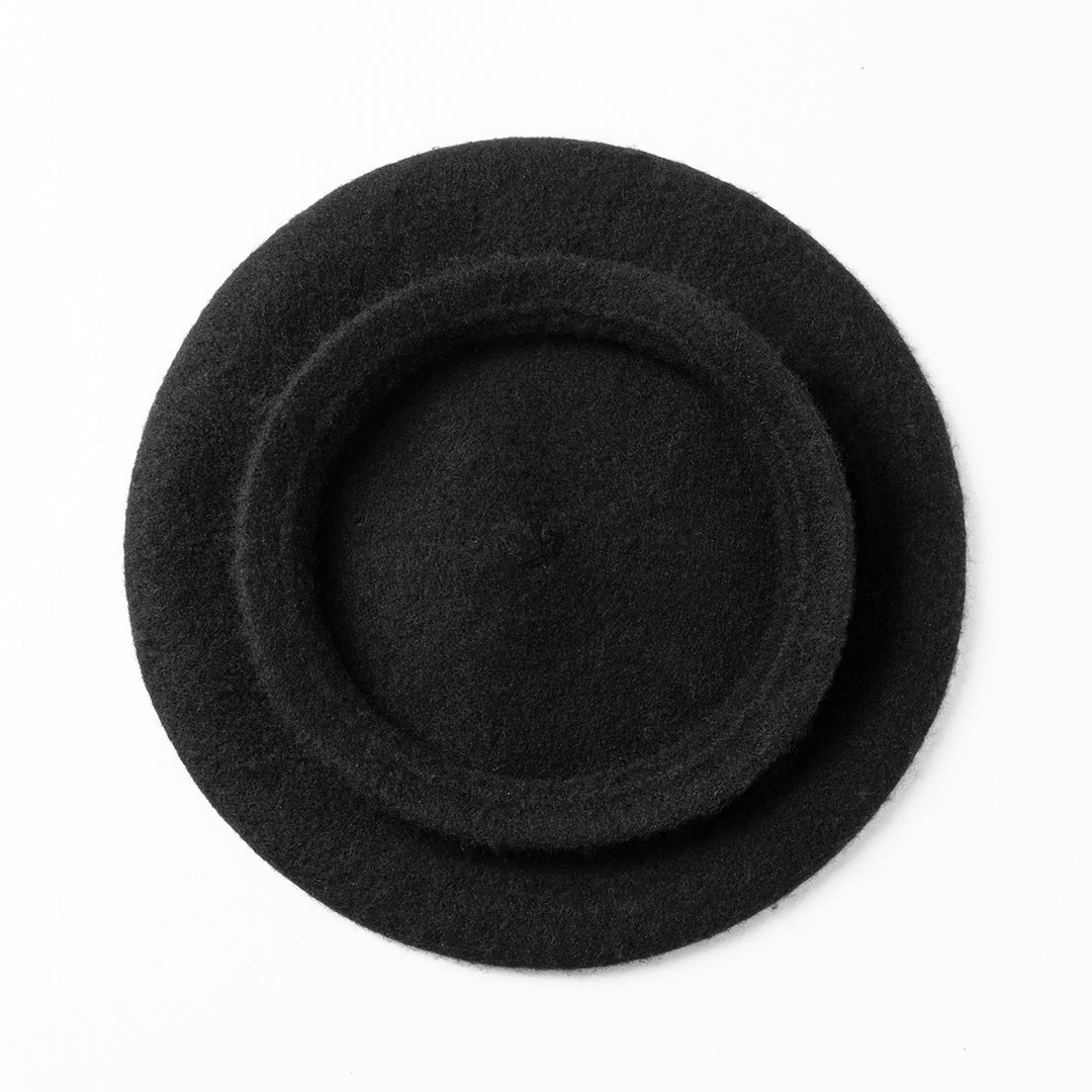 Spooktacular Creations Black Beret Hat - Adult 6 Spooktacular Creations Black Beret Hat - Adult