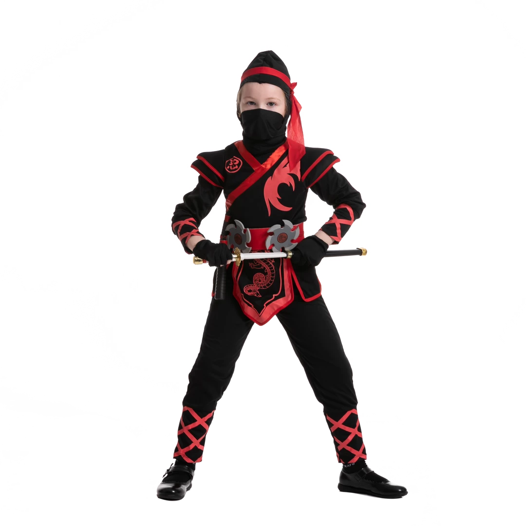 Spooktacular Creations Red Ninja Costume For Girls Cosplay - Child Child Costumes 10 Spooktacular Creations Red Ninja Costume For Girls Cosplay - Child Child Costumes