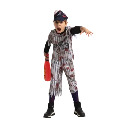 Spooktacular Creations Scary Baseball Player Zombie Costume Cosplay - Child 17 Spooktacular Creations Scary Baseball Player Zombie Costume Cosplay - Child