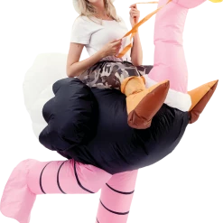 Spooktacular Creations Ostrich Ride-On Inflatable Costume - Adult Adult Costumes
