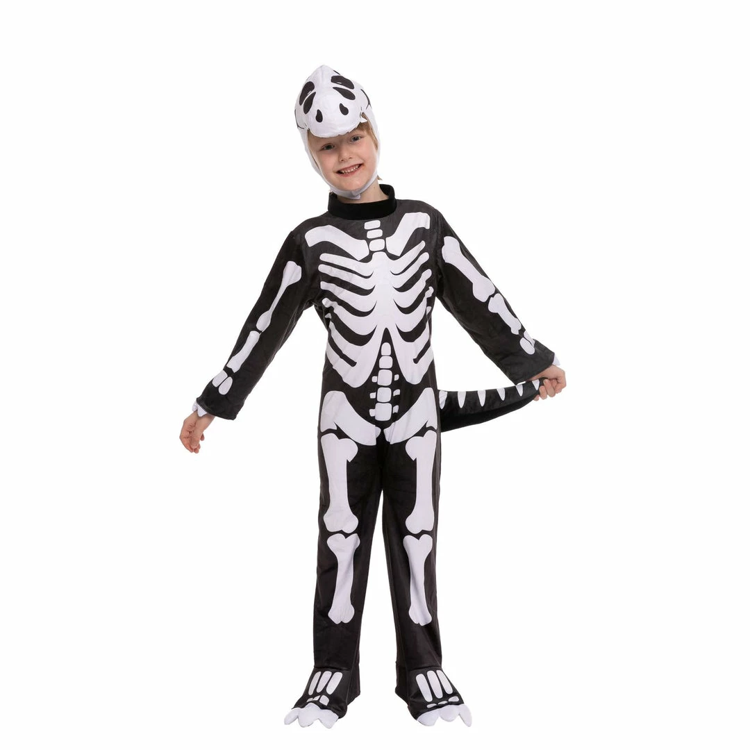 Spooktacular Creations Cartoonish Skeleton T-rex Costume For Role Play Cosplay- Child Child Costumes 9 Spooktacular Creations Cartoonish Skeleton T-rex Costume For Role Play Cosplay- Child Child Costumes