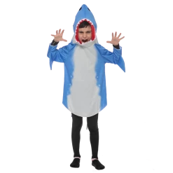 Spooktacular Creations Animal Costumes Blue Shark Costume Cosplay- Child