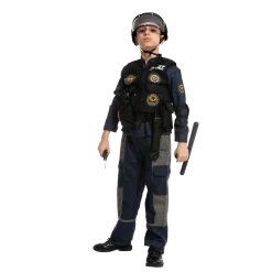 Spooktacular Creations Classic Costumes SWAT Fighter Costume Role Play Cosplay - Child 17 Spooktacular Creations Classic Costumes SWAT Fighter Costume Role Play Cosplay - Child