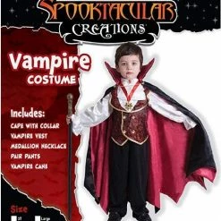 Spooktacular Creations Child Costumes Gothic Vampire Costume Set Cosplay- Boys
