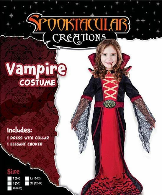 Spooktacular Creations Royal Vampire Costume Cosplay- Child 6 Spooktacular Creations Royal Vampire Costume Cosplay- Child