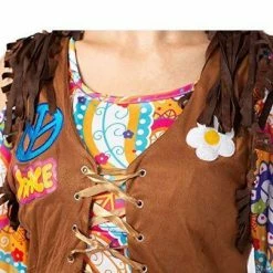 Spooktacular Creations Women Hippie Costume Cosplay Role Play- Adult
